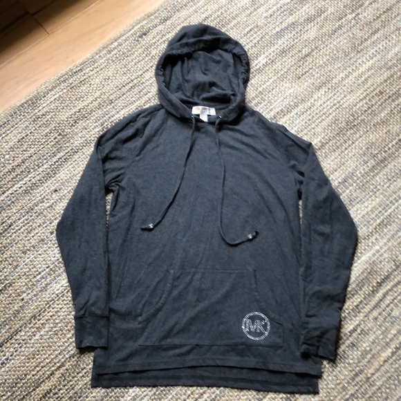michael kors hoodie womens grey